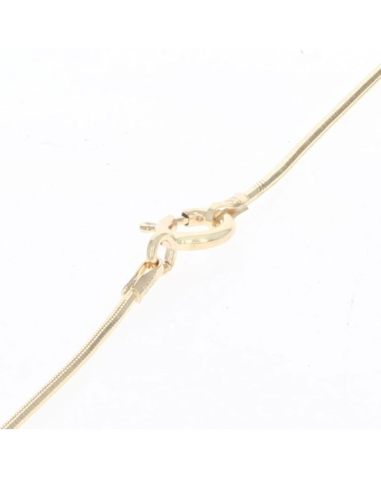 Mixed Gemstone Inlay Barrel Pendant Necklace